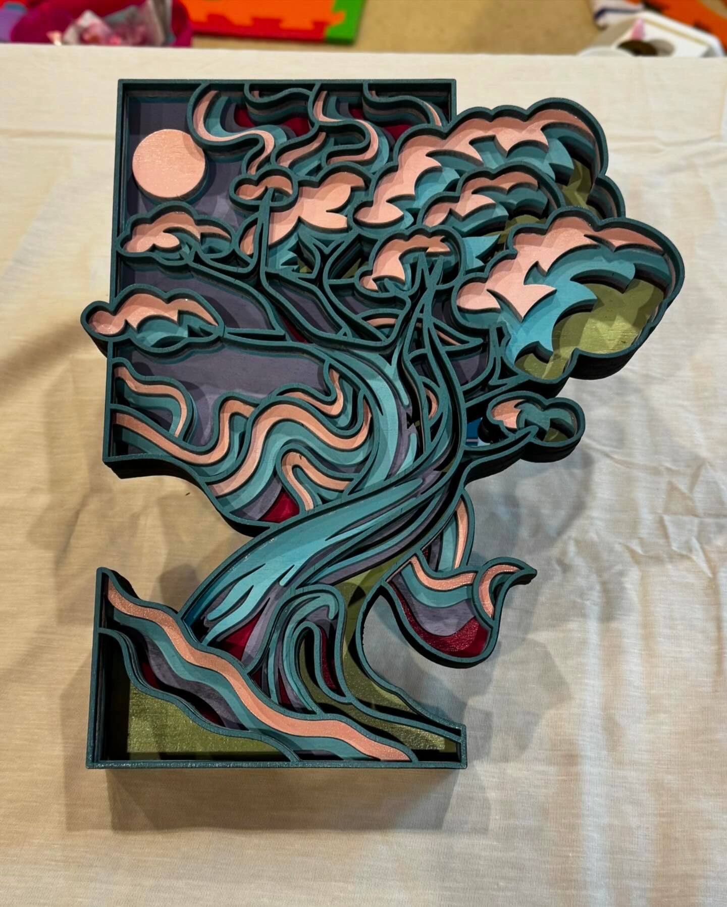 Custom Wooden Mandala