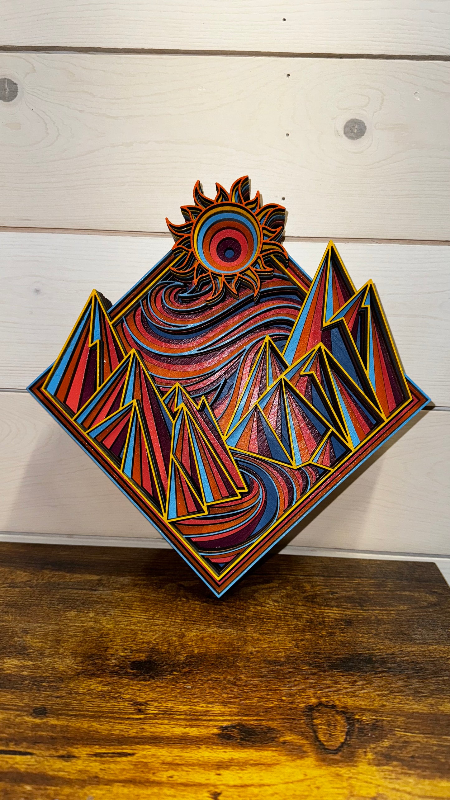 Custom Wooden Mandala